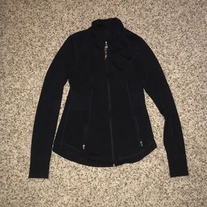 Black zip up hoodie